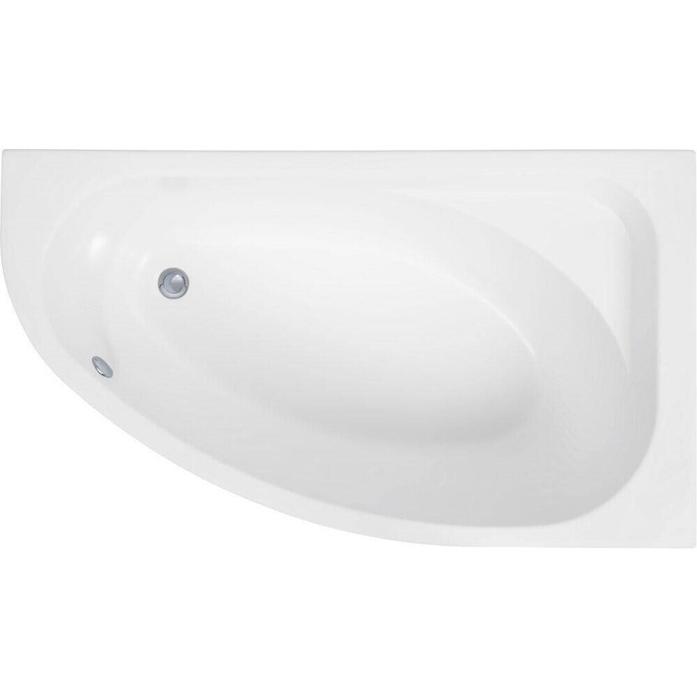 Изображение товара Акриловая ванна Aquanet Mia 140x80 см правая с ножками, современная ванна для небольших помещений