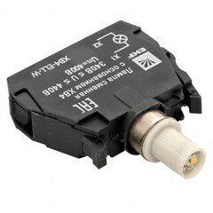 Лампа сменная EKF PROxima ХВ4 39х32х10 мм 400 В IP40 с основанием пластиковая белая (XB4-ELL-W) - фото 4