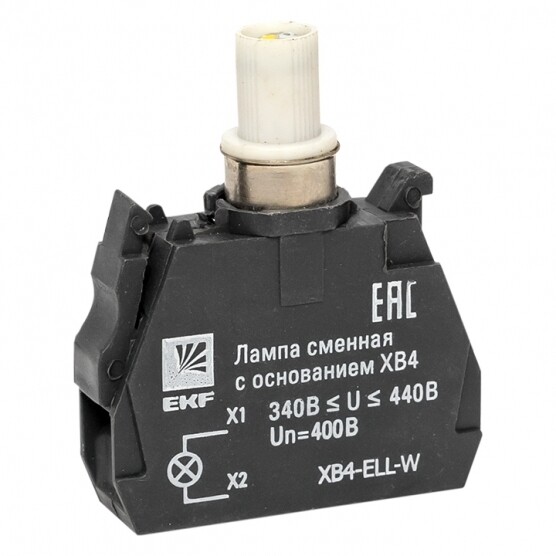 Изображение товара Сменная лампа EKF PROxima ХВ4 39x32x10 мм IP40 для электрического оборудования