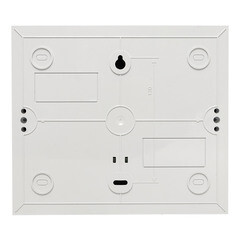 Щит распределительный навесной EKF SlimBox PROxima ЩРН-П-10 пластиковый IP41 202,5х230,5х98,5 мм 10 модулей прозрачная дверь серый - фото 2