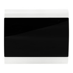 Щит распределительный навесной EKF SlimBox PROxima ЩРН-П-10 пластиковый IP41 202,5х230,5х98,5 мм 10 модулей прозрачная дверь серый - фото 6