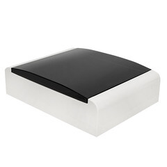 Щит распределительный навесной EKF SlimBox PROxima ЩРН-П-24 пластиковый IP41 339,5х265,5х101,5 мм 24 модуля прозрачная дверь серый - фото 8