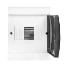 Щит распределительный навесной EKF SlimBox PROxima ЩРН-П-6 пластиковый IP41 202,5х160,5х98 мм 6 модулей прозрачная дверь серый - фото 6