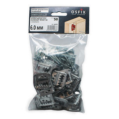 Крепеж кляймер №6 с саморезами для вагонки Осфикс Профи усиленный (50 шт.) - фото 4