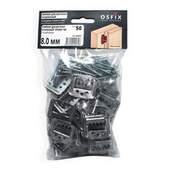 Крепеж кляймер №8 с саморезами для вагонки Осфикс Профи усиленный (50 шт.) - фото 4