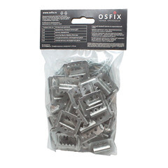 Крепеж кляймер №8 с саморезами для вагонки Осфикс Профи усиленный (50 шт.) - фото 2