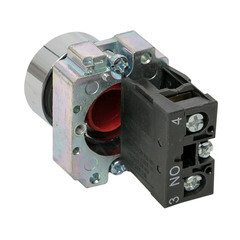 Кнопка EKF PROxima BA42 230 В IP40 металлическая красная (xb2-ba42) - фото 5