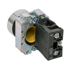 Кнопка EKF PROxima BA51 230 В IP40 металлическая желтая (xb2-ba51) - фото 4