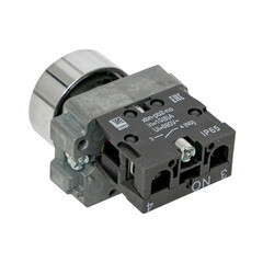 Кнопка EKF PROxima BA51 230 В IP65 металлическая желтая (xb2-ba51-65) - фото 5