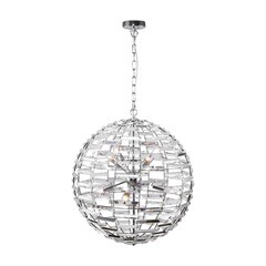 Люстра подвесная Maytoni Palla E14 320 Вт 20 кв.м (MOD092PL-08CH) - фото 1