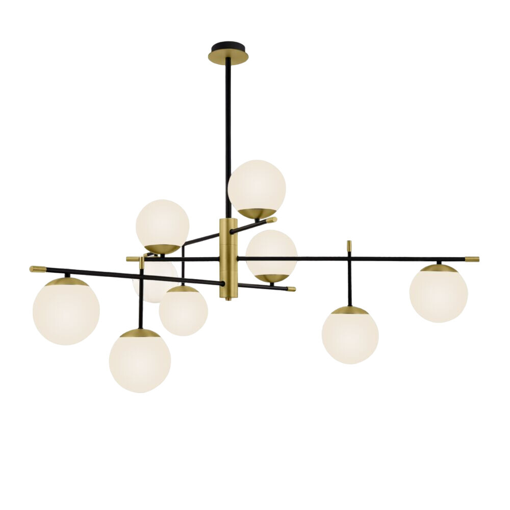 Изображение товара Люстра потолочная Maytoni Nostalgia MOD048PL-09G 9xE14 360 Вт золотая