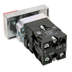 Кнопка прямоугольная EKF PROxima LAY5-BW8465 230 В IP40 красно-зеленая (pbn-bw8465) - фото 4