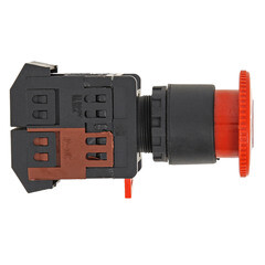 Кнопка грибок EKF PROxima AE-22 230 В 1NO+1NC IP40 поворотная с блокировкой красная (pbn-ae) - фото 3
