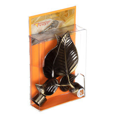 Наконечник Лист d 20 мм бронза 2 шт. - фото 2