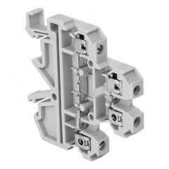 Изображение товара Клемма на 4 провода EKF JXB-4/35 0,2-4 кв.мм двухуровневая (55 шт.) (plc-jxb-2-4/35gy)