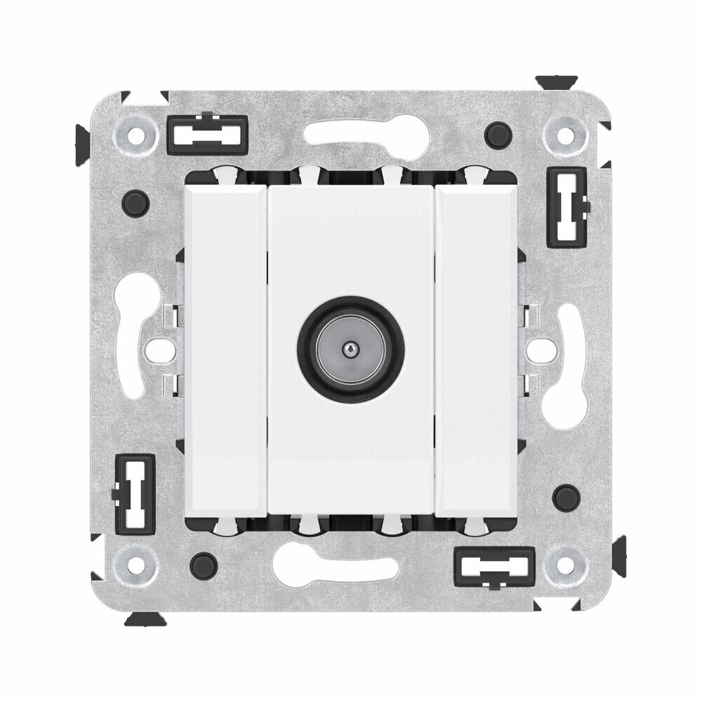 Розетка телевизионная DKC Avanti встраиваемая белая (5323688)