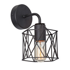 Бра Vitaluce E27 40 Вт 220 В черное IP20 (V4382-1/1A) - фото 1