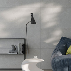 Керамогранит Kerranova Skala белый матовый 1200х600х10 мм (2 шт.=1,44 кв.м) - фото 8