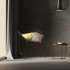 Керамогранит Kerranova Skala темно-серый 1200х600х10 мм (2 шт.=1,44 кв.м) - фото 9