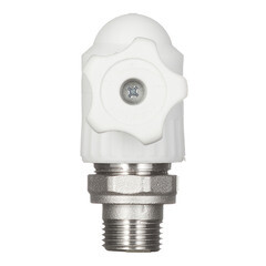 Кран шаровой полипропиленовый Valfex 20 мм х 1/2 НР(ш) с американкой угловой (10148020П) - фото 4