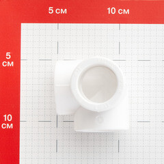 Тройник полипропиленовый Valtec двухплоскостной 32 х 32 х 32 мм (VTp.738.0.032) - фото 2