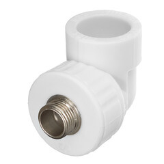 Угол полипропиленовый Valfex 32 мм х 1/2 НР(ш) (10126232П) - фото 1