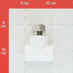 Тройник полипропиленовый Valfex переходный 20 мм х 1/2 ВР(г) х 20 мм с накидной гайкой (10140020П) - фото 2