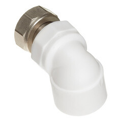 Угол полипропиленовый Valtec 25 мм х 3/4 ВР(г) с накидной гайкой (VTp.758.0.02505) - фото 4