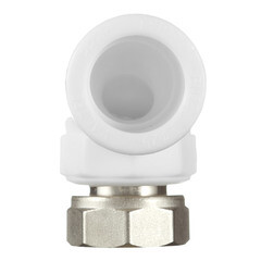 Угол полипропиленовый Valtec 25 мм х 3/4 ВР(г) с накидной гайкой (VTp.758.0.02505) - фото 3