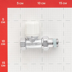 Клапан термостатический Far 1/2 НР(ш) х 1/2 ВР(г) для радиатора (FT 1640 12) - фото 2