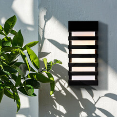 Светильник садово-парковый настенный Outdoor Remsa черный E14 120 Вт IP54 (O034WL-02B) - фото 2