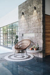 Светильник садово-парковый настенный Outdoor Slat черный GU10 120 Вт IP54 (O044WL-02B) - фото 3