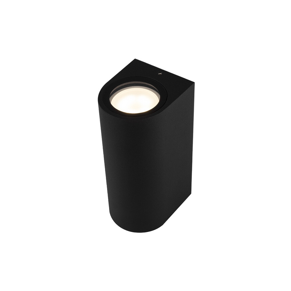 Изображение товара Садово-парковый настенный светильник Outdoor Slat IP54 GU10 120 Вт черный