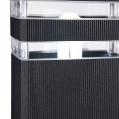 Светильник садово-парковый настенный Outdoor Unter den Linden черный E27 60 Вт IP54 (O578WL-01B) - фото 2