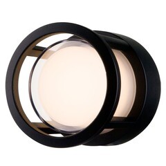 Светильник светодиодный садово-парковый настенный Outdoor Wolseley Road черный 3000К 60 Вт IP54 (O011WL-L6B) - фото 2