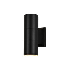 Светильник фасадный настенный Outdoor Bowery черный GU10 120 Вт IP54 (O574WL-02B)