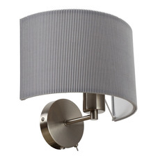 Бра Arte Lamp Mallorca (A1021AP-1SS) E27 40 Вт 220 В серебро IP21