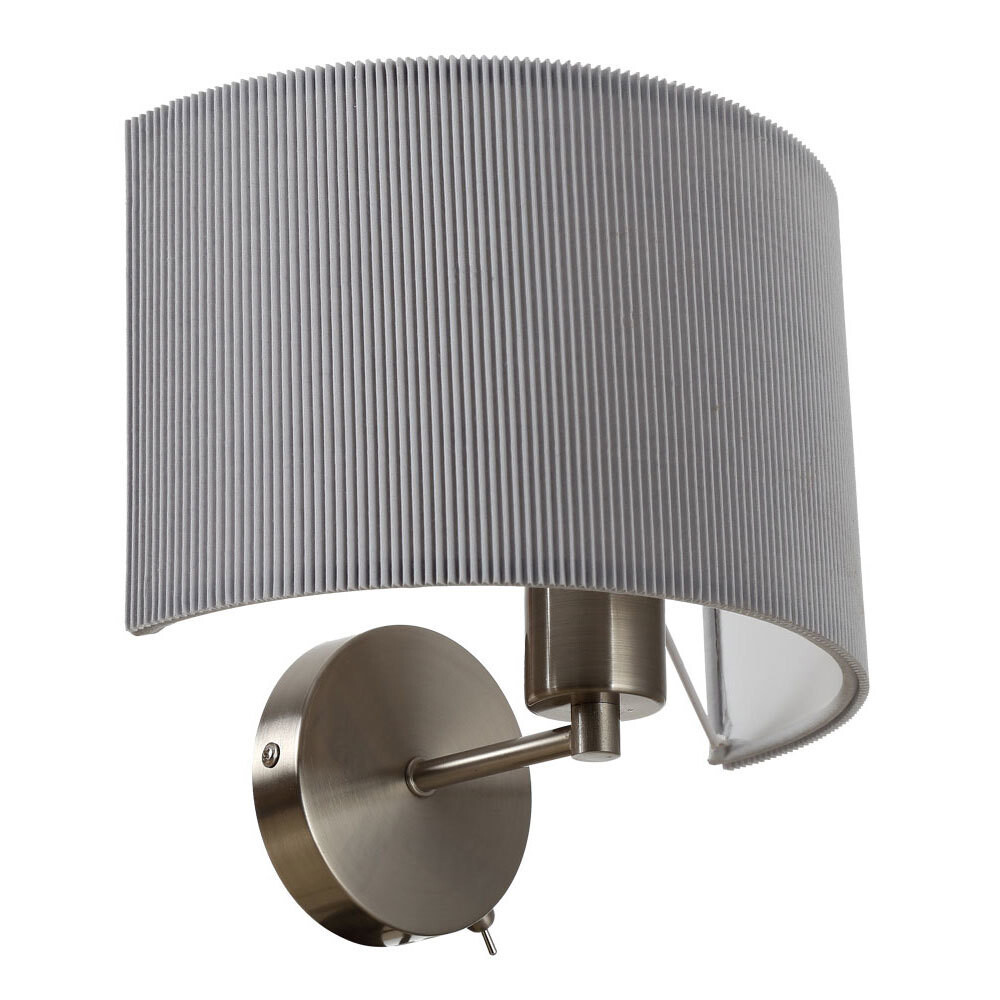 Изображение товара Бра Arte Lamp Mallorca E27 40 Вт настенное освещение серебро IP20