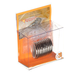 Кольцо с крючком d 20 мм сталь 10 шт. - фото 3