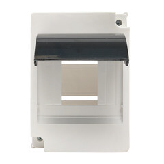 Щит распределительный навесной EKF PROxima КМПН 1/4 пластиковый IP30 140х100х65 мм 4 модуля прозрачная дверь светло-серый - фото 7