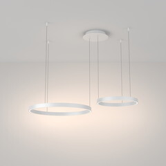 Светильник светодиодный подвесной Maytoni Rim 4000К 122 Вт 15 кв.м белый IP20 (MOD058PL-L55W4K) - фото 2