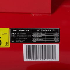 Компрессор масляный Fubag DС 320/24 24 л 1,8 кВт (29838182 ) - фото 4