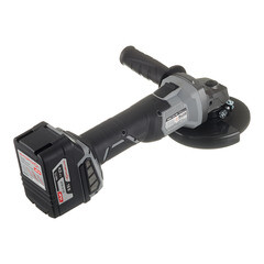 Шлифмашина угловая аккумуляторная Интерскол УШМ-125/18В 18 В 4Ач Li-Ion d125 мм 1 АКБ и ЗУ (578.4.1.70) - фото 8