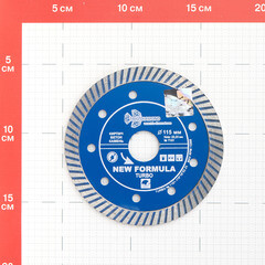 Диск алмазный по бетону Trio-Diamond New Formula Turbo 115х22,2х2,2 мм турбо сухой рез (t101) - фото 2