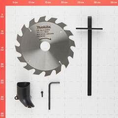 Пила дисковая электрическая Makita HS7600 1200 Вт 185 мм - фото 5