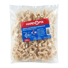 Дюбель для листовых материалов Hard-Fix PLA 4x60 мм нейлон (100 шт.) - фото 3