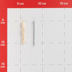 Дюбель распорный Hard-Fix 6x50 мм нейлон с шурупом (40 шт.) - фото 4