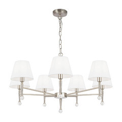 Люстра потолочная Freya Rosemary E14 280 Вт 18,66 кв.м (FR2190PL-07N) - фото 2