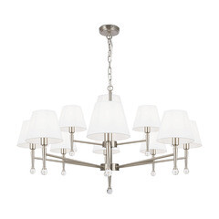 Люстра потолочная Freya Rosemary E14 480 Вт 32 кв.м (FR2190PL-12N) - фото 1