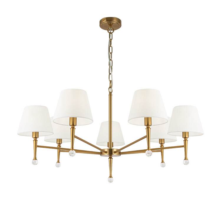 Изображение товара Люстра потолочная Freya Rosemary 7 ламп E14 классика для гостиной